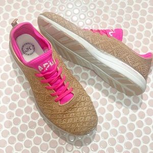 APL Phantom Techloom Rose Gold & Hot Pink Women’s Sneakers 10.5
